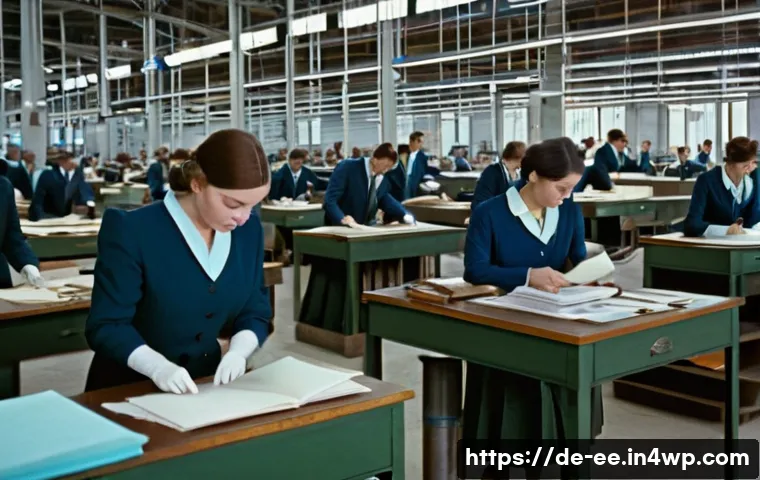 일제하 근무와 현대 한국 사회의 문제 - **Prompt 1: The Era of Prussian Virtues and Economic Miracle**
Generate an image depicting a bus...