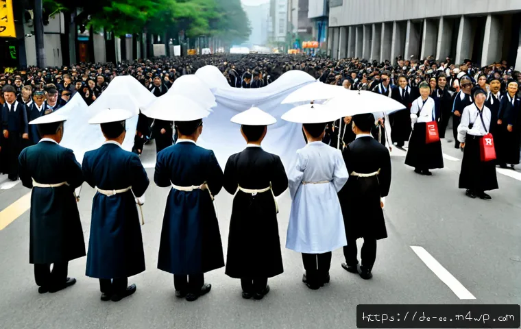 Home 17 일제 근무 중 발생한 주요 사건 - Photorealistic historical reenactment of a peaceful 1919 independence demonstration in Seoul, Korean...